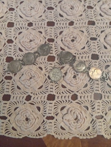 Braccialetto argento dollaro - braccialetto,