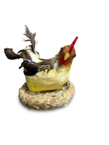 Statuina pollo fatta mano - statuina, di