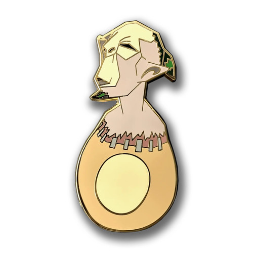 Spilla smaltata kamaro mask - spilla,