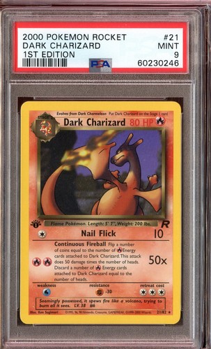 Dark charizard non holo rara - holo,