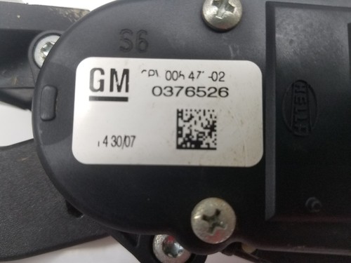 0376526 pedale acceleratore