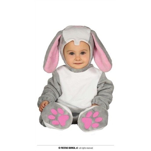 Costume coniglio grigio - coniglio,