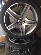 4 cerchi AMG orginali 20" con gomme Pirelli scorpion termiche per Mercedes ML
