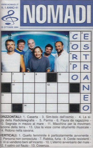 Musicassetta nomadi corpo - musicassetta,