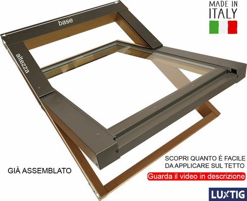 Lucernario tetto pivot - lucernario,