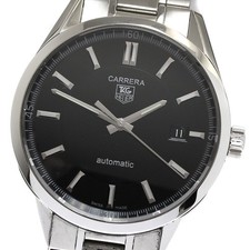 Orologio Uomo Automatico TAG HEUER Carrera Calibro 5 WV211B-0 Quadrante Nero_887147