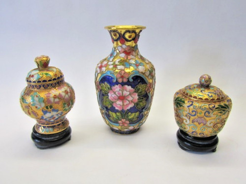 Cina cloisonné 3kl - cina, vasi
