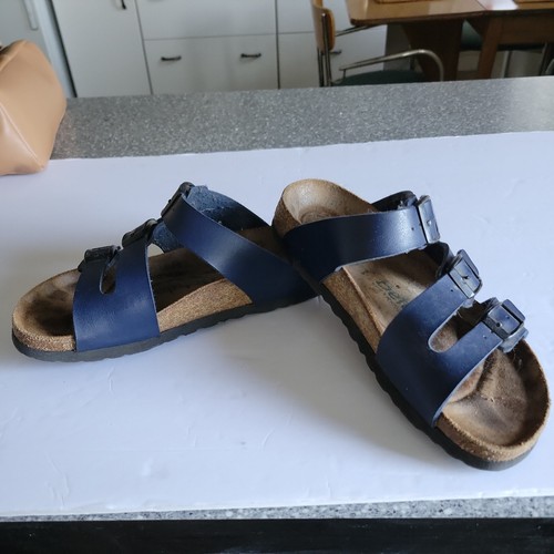 Sandali birkenstock betula - betula, blu