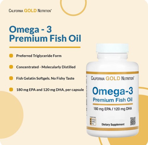 Gel olio pesce california - di,