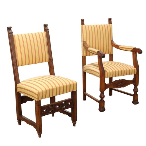 Coppia poltroncine barocche - di,