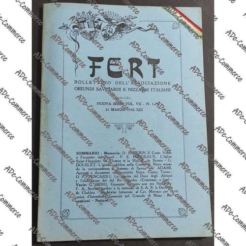 Fert bollettino associazione - fert,