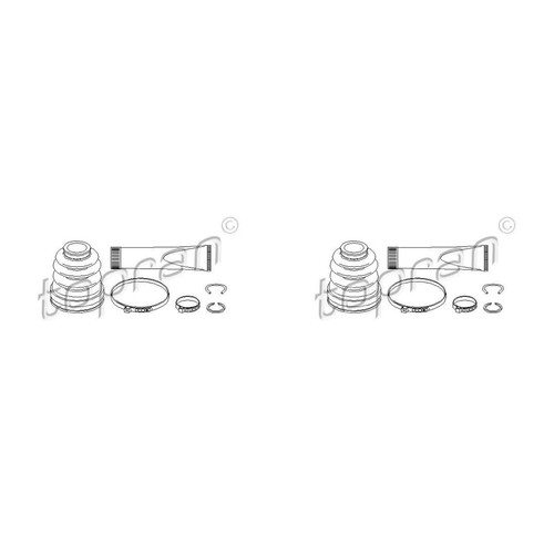 Topran soffietto albero - 2x,