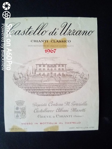 Chianti 1967 castello - castello, di