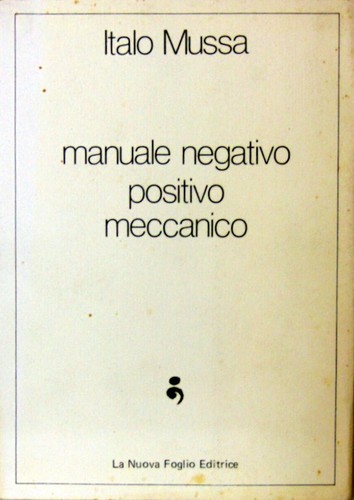 Libro manuale negativo - libro,