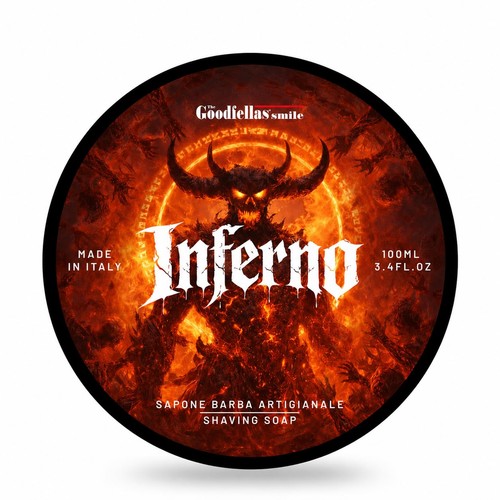 Sapone barba inferno 100ml - sapone,