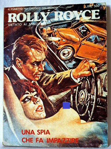 Fumetto erotico raro rolly - fumetto,