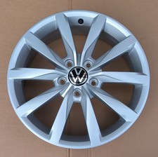 1 cerchio in lega originale VW Golf 7 Digione 17 pollici 6 x 17 ET48 5G0601025K