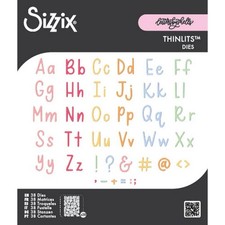 Thinlits Lettere Semplici