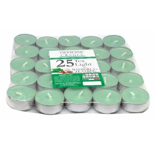 Set candele verdi - set, 25