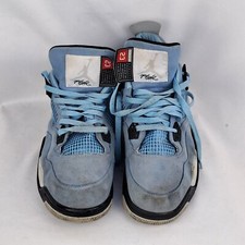 Scarpe Air Jordan 4 Retro colore blu numero 45 da uomo