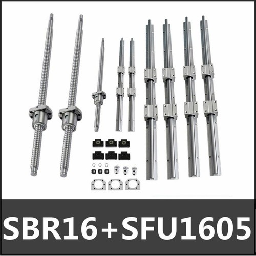 Set guida lineare sbr16 - guida,