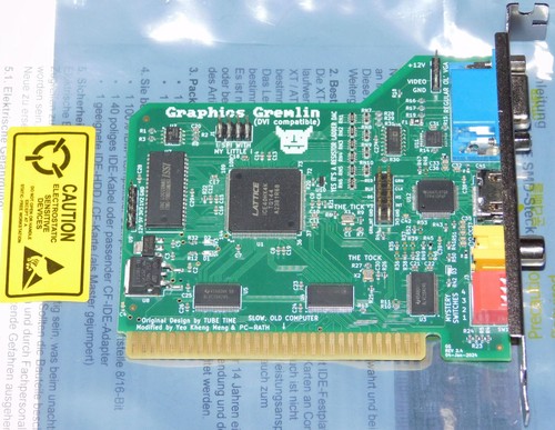 Scheda grafica cga mda - xt,