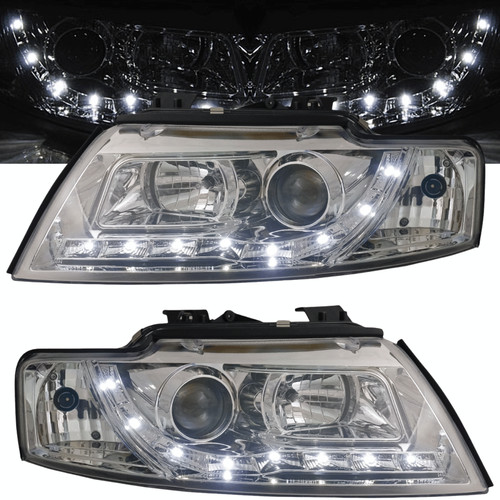 Kit fari led cromati per - kit, a