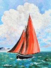 Quadro acrilico paesaggio