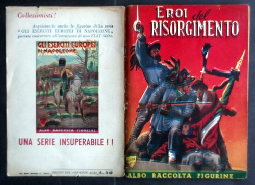 Album figurine eroi del - eroi,