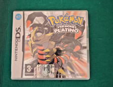 Pokemon Versione Platino - Nintendo DS - SOLO CUSTODIANO MANUAL PAL ITA NO GIOCO