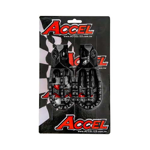 Pedane poggiapiedi accel ktm - poggiapiedi,