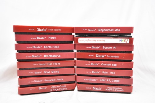 Sizzix sizzlits stampi - sizzix,