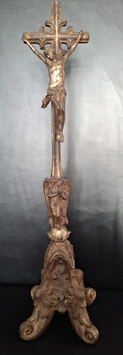 Crocifisso antico croce - , con