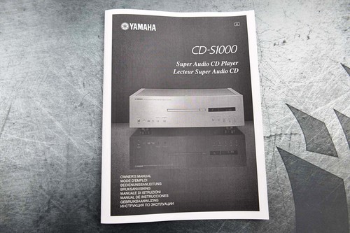 Nuovo yamaha s1000 super - cd-s1000,