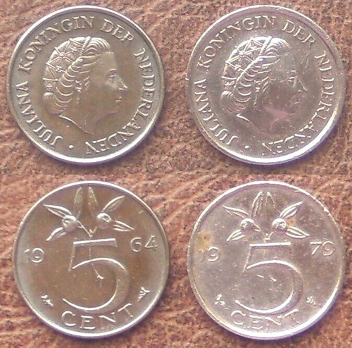 Monete 5 cent olanda - 2, cent.