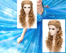 Cenerentola - Vestiti Carnevale Parrucca Dress up Cinderella Wig WCIN001