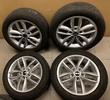Set 4 Ruote Complete MINI Cerchi Pneumatici Gomme Estive Continental 205/55 R17