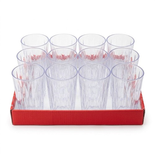Set bicchieri plastica - 12, in