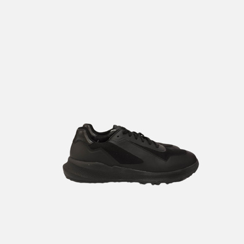 Geox sneakers nero con mesh - sneakers,