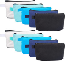 10 Pz. Borsa Il Trucco in Tela