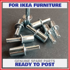 IKEA LIATORP SUPPORTI PERNI MENSOLA 114258 NUOVI DI ZECCA RICAMBI ORIGINALI X8