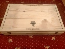 Marchesi Frescobaldi Cassa Legno Vintage Anni 80 X 6 Bottiglie Wood Box