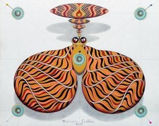 Farfalle immaginarie. Tecnica