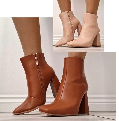 Stivaletti donna beige