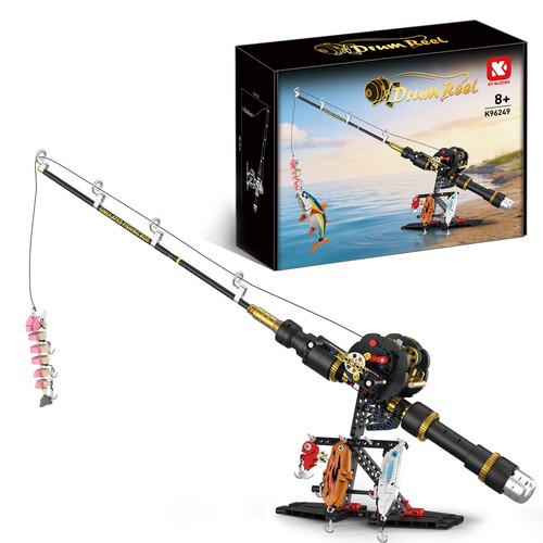 Canna pesca drum - canna, drum-wheel
