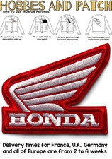 patch Honda rossa logo con ali