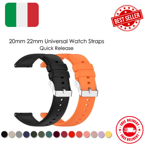 Silicone rubber watch strap - silicone,