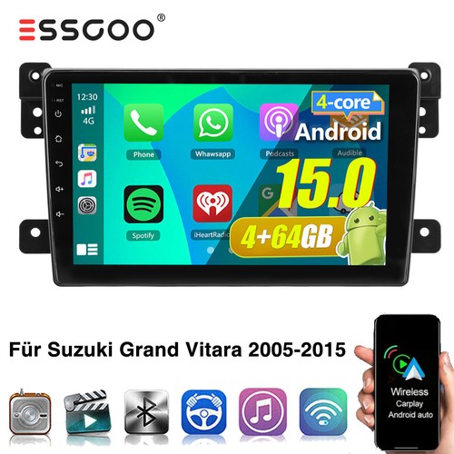 Autoradio 64gb android 15 - 4+64gb,