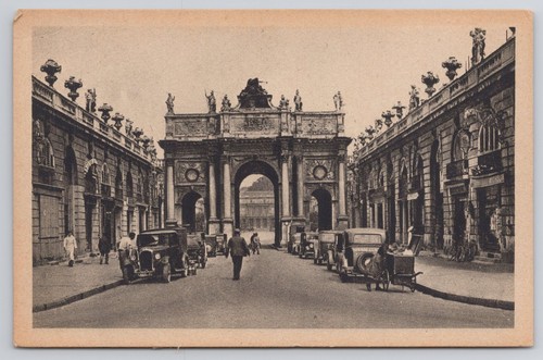 Cartolina epoca nancy - nancy, france