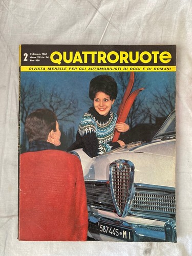 Quattroruote febbraio 1962 - febbraio,